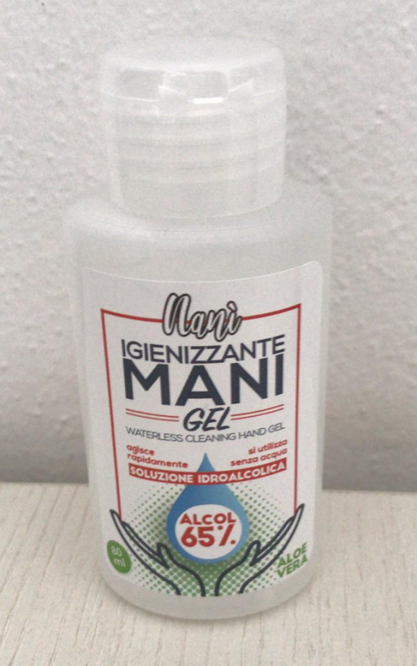 Gel igienizzante