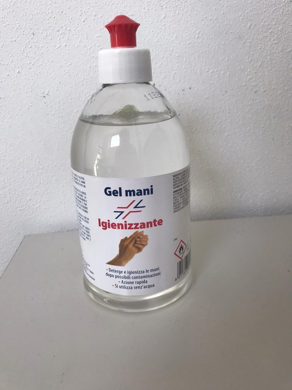 Gel mani igienizzante 500ml