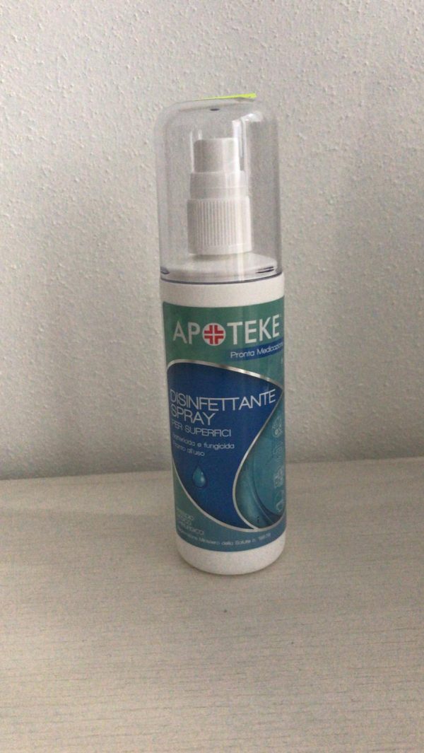 Disinfettante Spray per superfici presidio medico