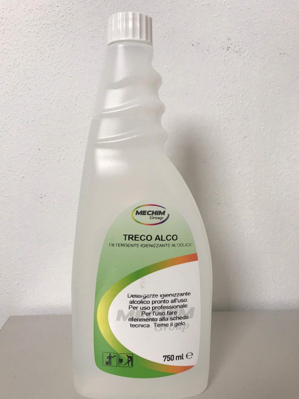 TRECO ALCO  detergente igienizzante alcolico 750ml